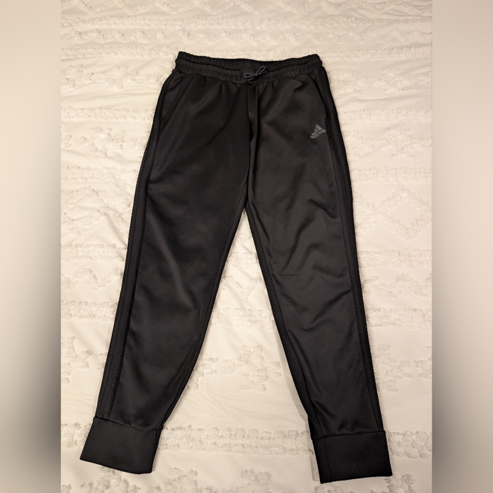 Adidas Black Track Jogger Pants Size Medium